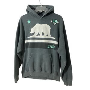 Tony Hawk Hoodie California Bear Graphic Size Men’s Large Gray
